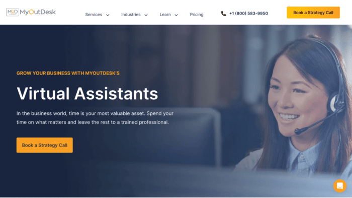 Virtual receptionist services for lawyers
