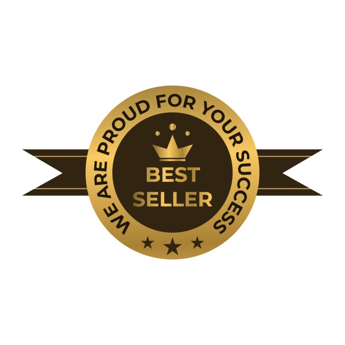 Mejor vendedor Insignia logo icono vector, dorado color mejor vendedor ... Best business insurance for startups
