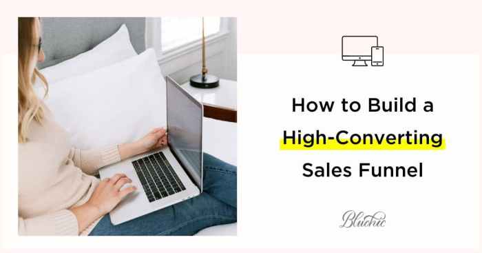 Building a High-Converting Sales Funnel | Bluchic High-converting sales funnel software